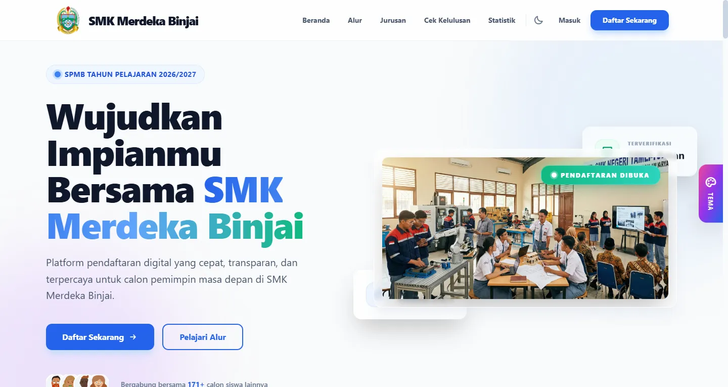 SPMB SMK Merdeka
